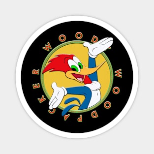 WOODY WOODPECKER CIR Magnet